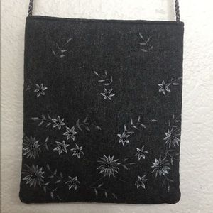Embroidered purse